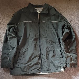 UTILITY Midweight Fleece Lined Nylon Jacket size L